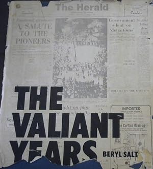 Imagen del vendedor de The Valiant years a la venta por Chapter 1