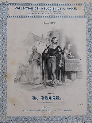 Immagine del venditore per PROCH Heinrich L'tranger Chant Piano ca1840 venduto da partitions-anciennes