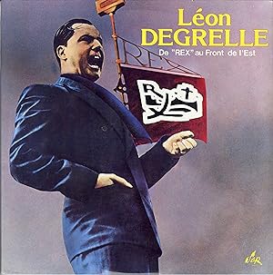 "Léon DEGRELLE de REX au Front de l'Est" Double LP 33 tours original Français / SERP n° HF 60
