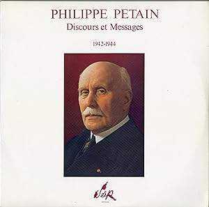 "Philippe PÉTAIN 1942-1944" Double LP 33 tours original Français / SERP n° HF 40