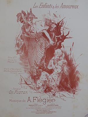 Seller image for FLGIER A. Les Enfants et les Amoureux Chant Piano 1896 for sale by partitions-anciennes