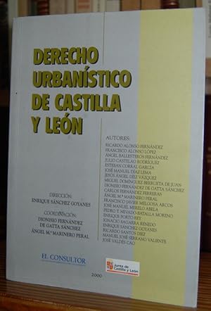 Immagine del venditore per DERECHO URBANISTICO DE CASTILLA Y LEON venduto da Fbula Libros (Librera Jimnez-Bravo)