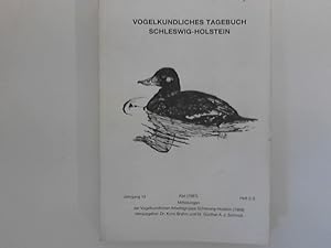 Seller image for Vogelkundliches Tagebuch Schleswig-Holstein: Jahrgang 13 Heft 2-3 for sale by ANTIQUARIAT FRDEBUCH Inh.Michael Simon