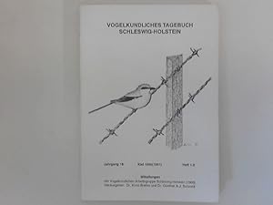 Seller image for Vogelkundliches Tagebuch Schleswig-Holstein: Jahrgang 18 Heft 1-2 for sale by ANTIQUARIAT FRDEBUCH Inh.Michael Simon