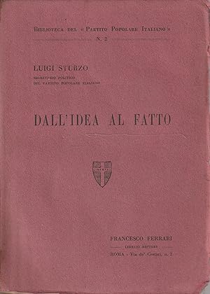 Dall'idea al fatto di Luigi Sturzo