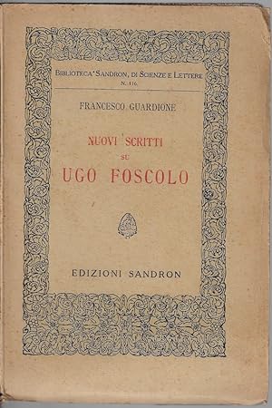 Nuovi scritti su Ugo Foscolo