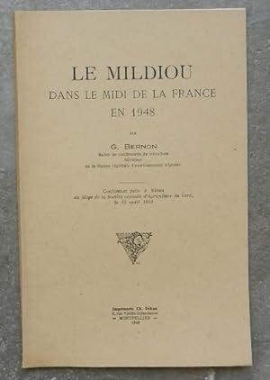 Le mildiou dans le Midi de la France en 1948.