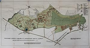 Proposed Garden Suburb at Hampstead North London.