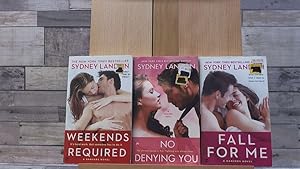 Seller image for 3 Danvers Romance Novels: Fall for Me, No Denying You, & Weekend for sale by Archives Books inc.