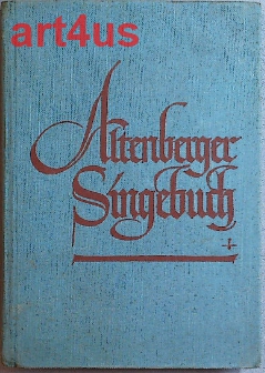 Bild des Verkufers fr Altenberger Singebuch Notenausgabe zum Verkauf von art4us - Antiquariat