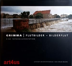 Imagen del vendedor de Grimma : Flutbilder - Bilderflut ; Eine Fotodokumentation. a la venta por art4us - Antiquariat