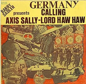 "GERMANY CALLING" Barry Sadler presents AXIS SALLY / LP 33 tours original USA / VETERAN 1945 (1974)