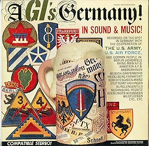 "A GI'S GERMANY IN SOUND AND MUSIC" / LP 33 tours original US complet avec booklet / DOCUMENTARY ...