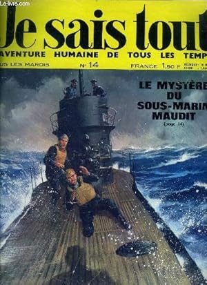 Bild des Verkufers fr Je sais tout N14- le mystere du sous marin maudit : ub-65, haendel, la rame devient un sport, paul gauguin, le prisonnier de zenda, la tour de la radio de moscou, dans les faibles profondeurs, vercingetorix, les timbres, la conquete de la lune, new york zum Verkauf von Le-Livre