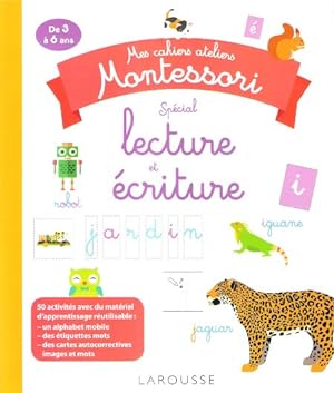 Mes cahiers ateliers Montessori : spécial lecture et écriture de 3 à 6 ans