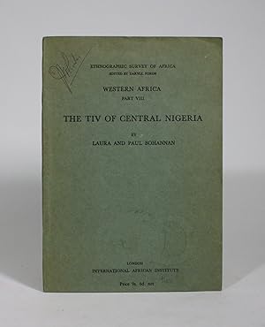 Imagen del vendedor de The Tiv of Central Nigeria a la venta por Minotavros Books,    ABAC    ILAB