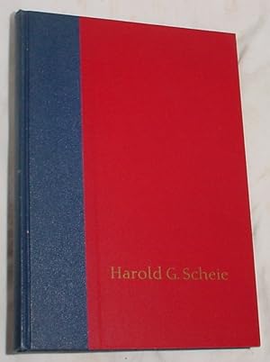 Seller image for Harold G. Scheie, A Biographical Sketch and Selected Papers for sale by R Bryan Old Books