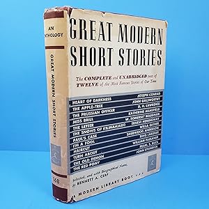 Seller image for Great Modern Short Stories for sale by Sparrow's Bookshop, IOBA