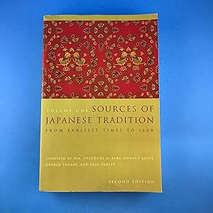 Sources of Japanese Tradition (Volume 1)
