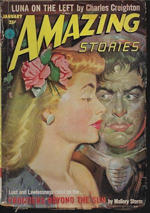 Image du vendeur pour AMAZING Stories: January, Jan. 1953 mis en vente par Books from the Crypt