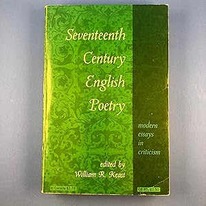 Seller image for Seventeenth Century English Poetry for sale by Sparrow's Bookshop, IOBA