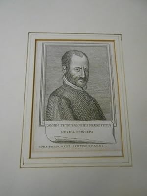 Portrait: Ioannes Petrus Aloysius Praenestinus. (Giovanni Pierluigi da Palestrina). Original- Kup...