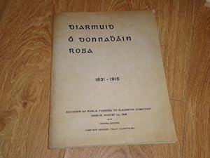 Diarmuid O Donnabhain Rosa 1831-1915 - Souvenir of public funeral to Glasnevin Cemetery Dublin, A...