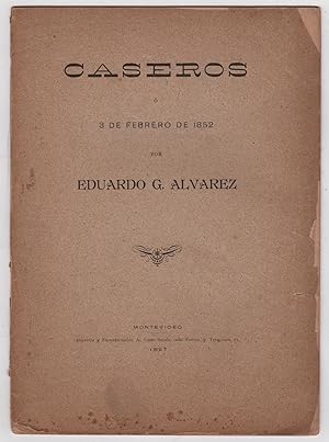 Imagen del vendedor de Caseros  3 de febrero de 1852 a la venta por Kaaterskill Books, ABAA/ILAB