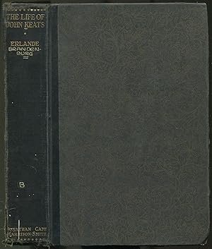 Bild des Verkufers fr The Life of John Keats zum Verkauf von Between the Covers-Rare Books, Inc. ABAA