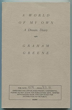 Bild des Verkufers fr A World of My Own: A Dream Diary zum Verkauf von Between the Covers-Rare Books, Inc. ABAA