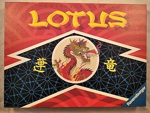 Image du vendeur pour RAVENSBURGER 261383: LOTUS - Hher ist weiter ist schneller! -VINTAGE- [Taktikspiel]. Achtung! Nicht geeignet fr Kinder unter 3 Jahren, enthlt verschluckbare Kleinteile! Erstickungsgefahr! mis en vente par KULTur-Antiquariat