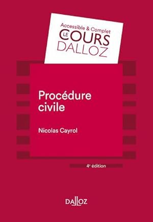procédure civile (4e édition)