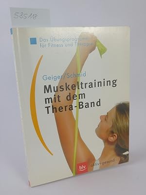 Bild des Verkufers fr Muskeltraining mit dem Thera-Band. Das bungsprogramm fr Fitness und Therapie. zum Verkauf von ANTIQUARIAT Franke BRUDDENBOOKS