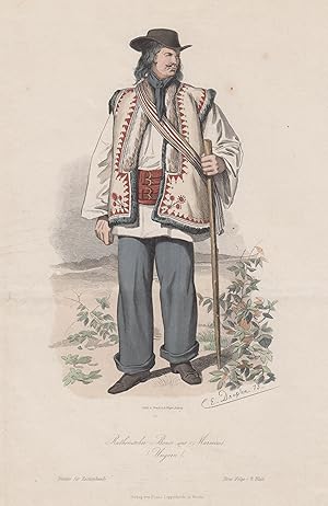 Bild des Verkufers fr Marmiros, "Ruthenischer Bauer aus Marmiros (Ungarn).". zum Verkauf von Antiquariat Clemens Paulusch GmbH