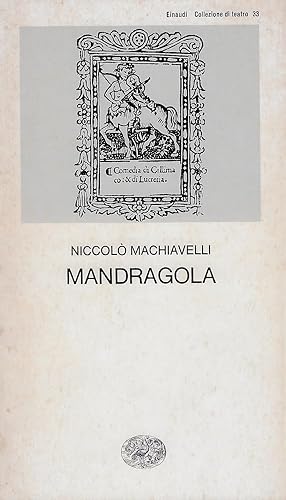 Imagen del vendedor de Mandragola a la venta por Romanord