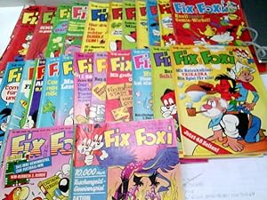 Konvolut bestehend aus 24 Heften, zum Thema: Comics Fix und Foxi.