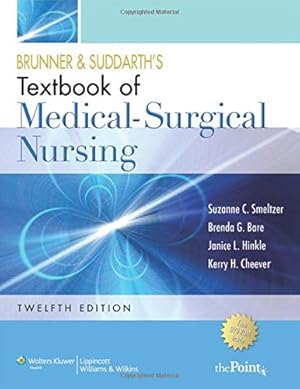 Seller image for Brunner and Suddarth's Textbook of Medical Surgical Nursing, 12th Edition for sale by Pieuler Store