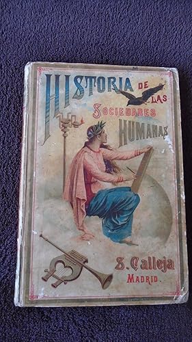 Imagen del vendedor de HISTORIA DE LAS SOCIEDADES HUMANAS (Compendio de historia para los nios) a la venta por Reus, Paris, Londres