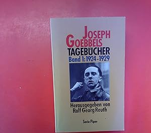 Bild des Verkufers fr Joseph Goebbels Tagebcher Band 1: 1924-1929. Einfhrung. zum Verkauf von biblion2