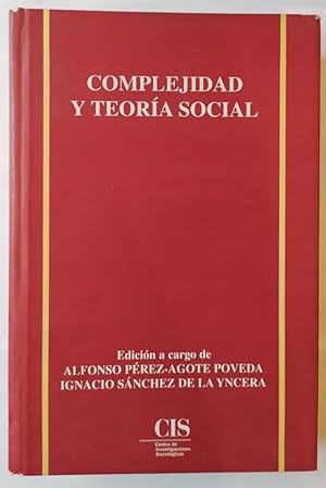 Image du vendeur pour Complejidad y teora social mis en vente par La Leona LibreRa