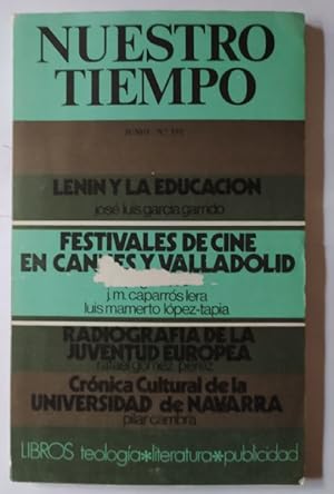Imagen del vendedor de Nuestro tiempo. Lenin y la educacin. a la venta por La Leona LibreRa