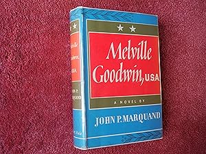 Seller image for MELVILLE GOODWIN U.S.A. - A Novel for sale by Ron Weld Books