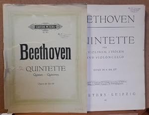 Quintette für 2 Violinen, 2 Violen und Violoncello (Hier: 4 Quintette: Opus 29, 4, 104, 137. (5 S...