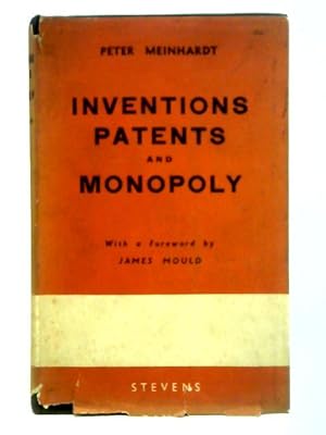 Imagen del vendedor de Inventions Patents and Monopoly a la venta por World of Rare Books