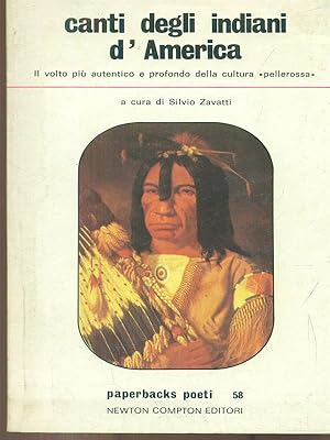 Bild des Verkufers fr Canti degli indiani d'America zum Verkauf von Librodifaccia