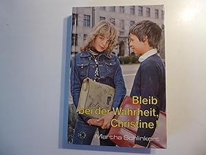 Immagine del venditore per Bleib bei der Wahrheit, Christine! Gttinger Fischer Buch fr Lesealter ab 10 Jahren. Hardcover venduto da Deichkieker Bcherkiste