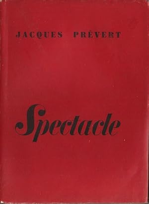 Image du vendeur pour Spectacle. ( Avec ddicace et magnifique dessin original en couleurs ). mis en vente par Librairie Victor Sevilla