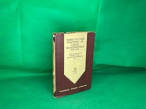 Seller image for Home Letters written Lord Beaconsfield 1830-1852 Beaconsfield, Lord 1928 Pocket for sale by Eurobooks Ltd