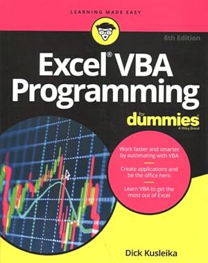 Immagine del venditore per Excel VBA Programming for Dummies venduto da GreatBookPricesUK