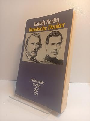 Bild des Verkufers fr Russische Denker. Herausgegeben von Henry Hardy und Aileen Kelly. Mit einer Einfhrung. von Aileen Kelly. Aus dem Englischen von Harry Maor. zum Verkauf von Antiquariat Langguth - lesenhilft